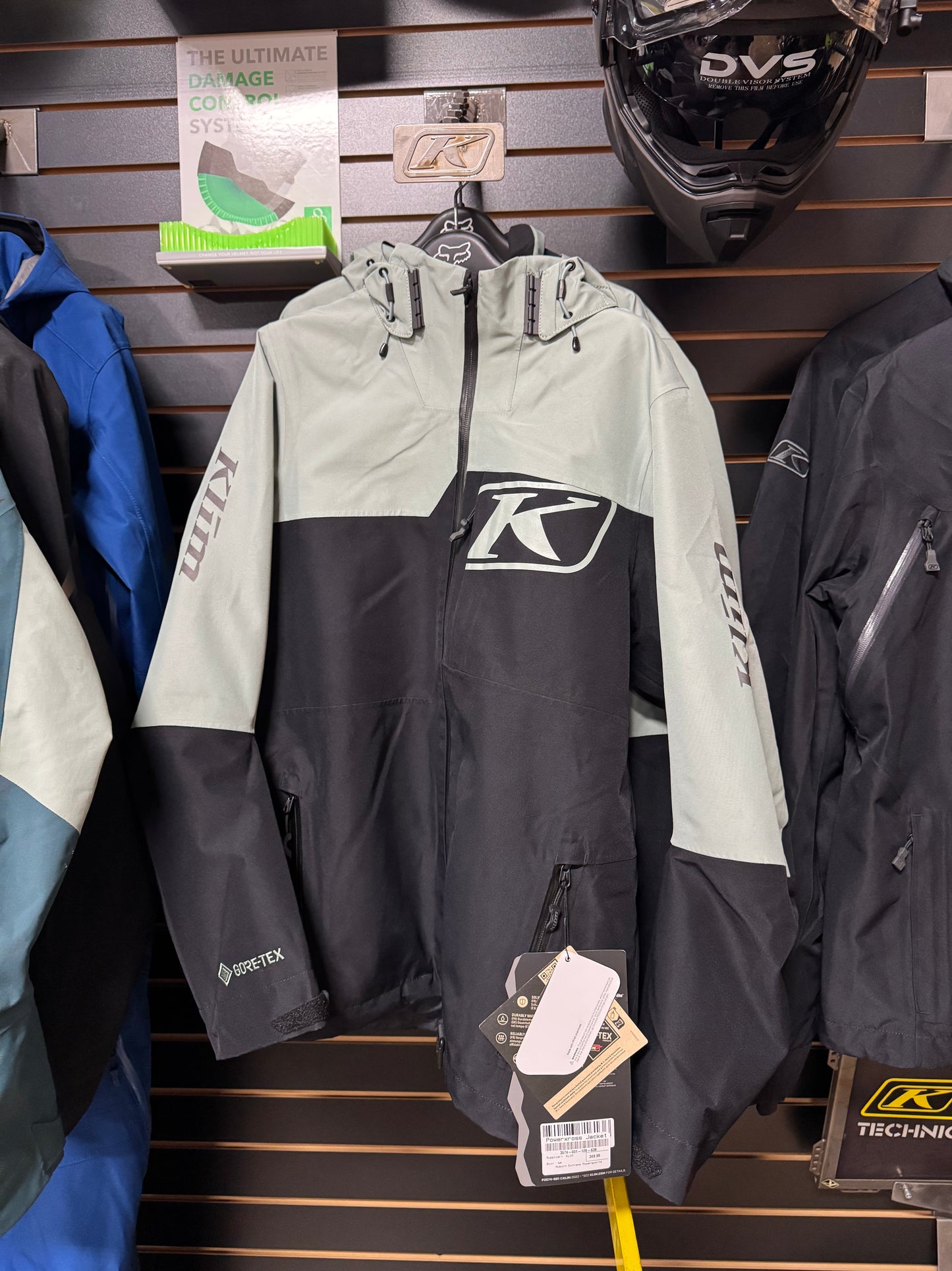 Powerxross Jacket Slate Gray and Black